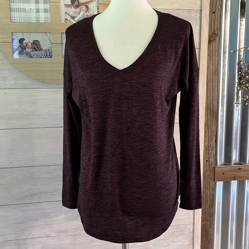 Rock & Republic Eggplant Black Top S